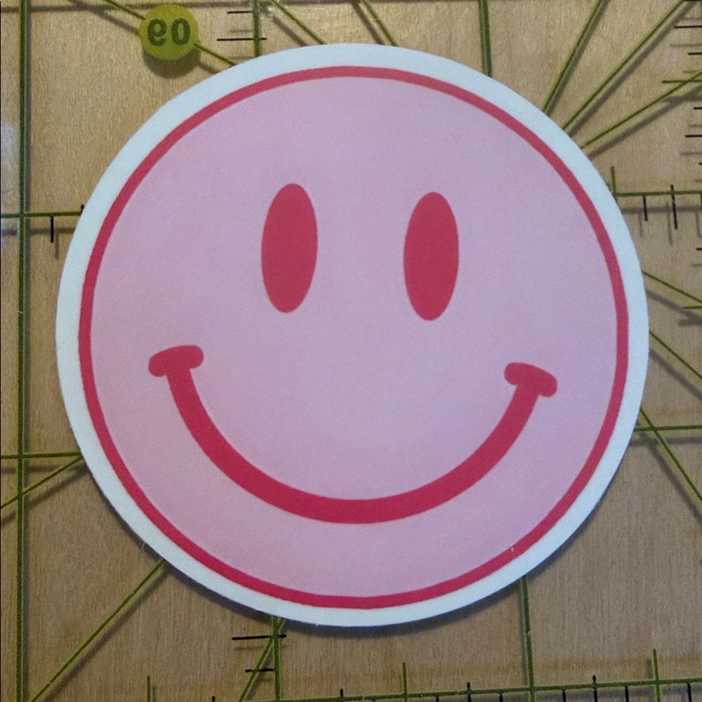NEW Smiley Face Aesthetic Waterproof Vinyl Sticker